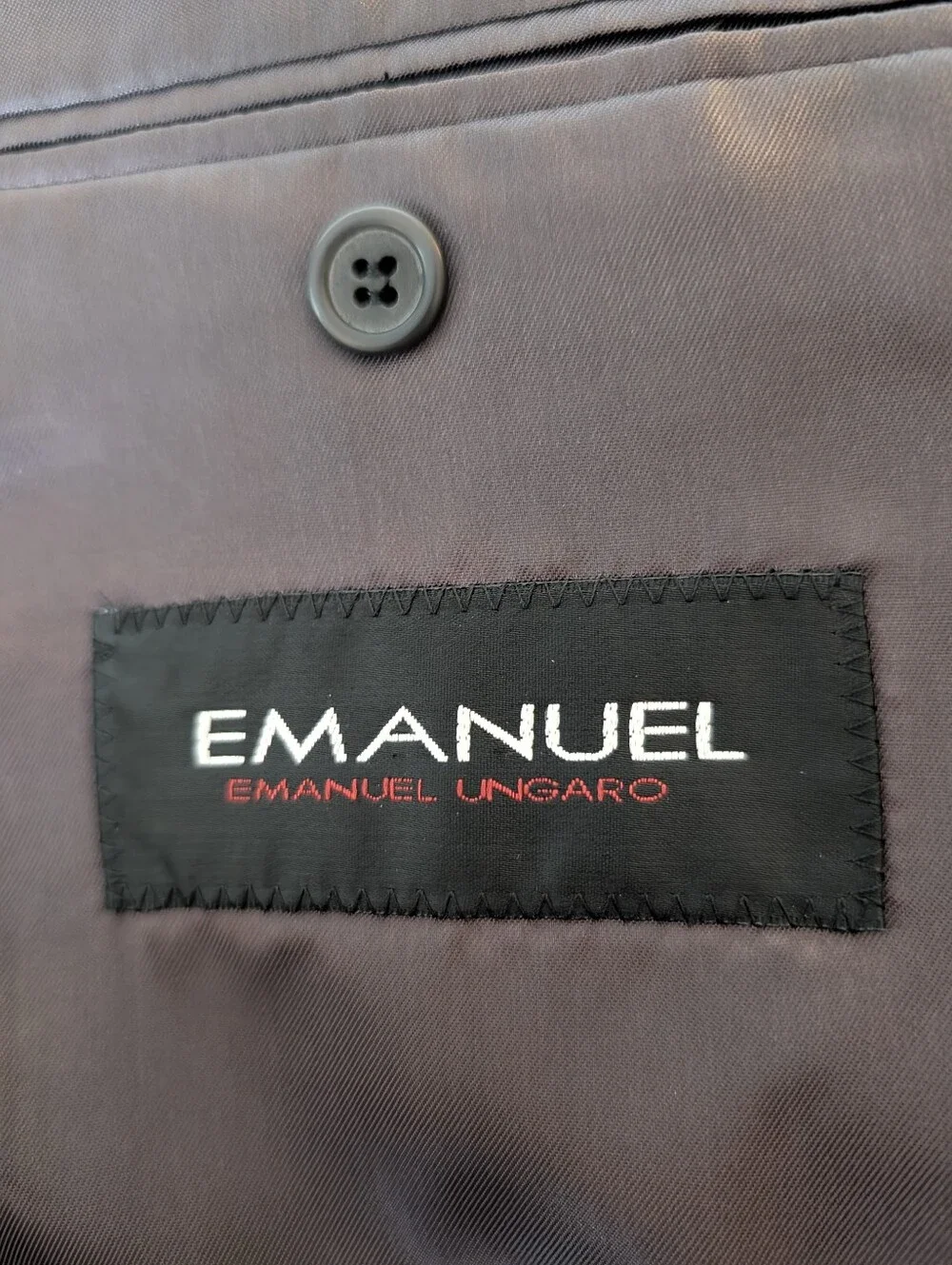 Emanuel Ungaro 100% Cashmere Sport Coat Blazer Size 42L